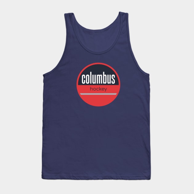 columbus blue jackets hockey Tank Top by BVHstudio